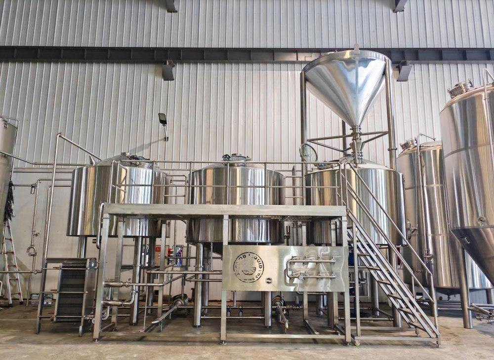 3000L brewery equipment made from Tiantai beer equipment company